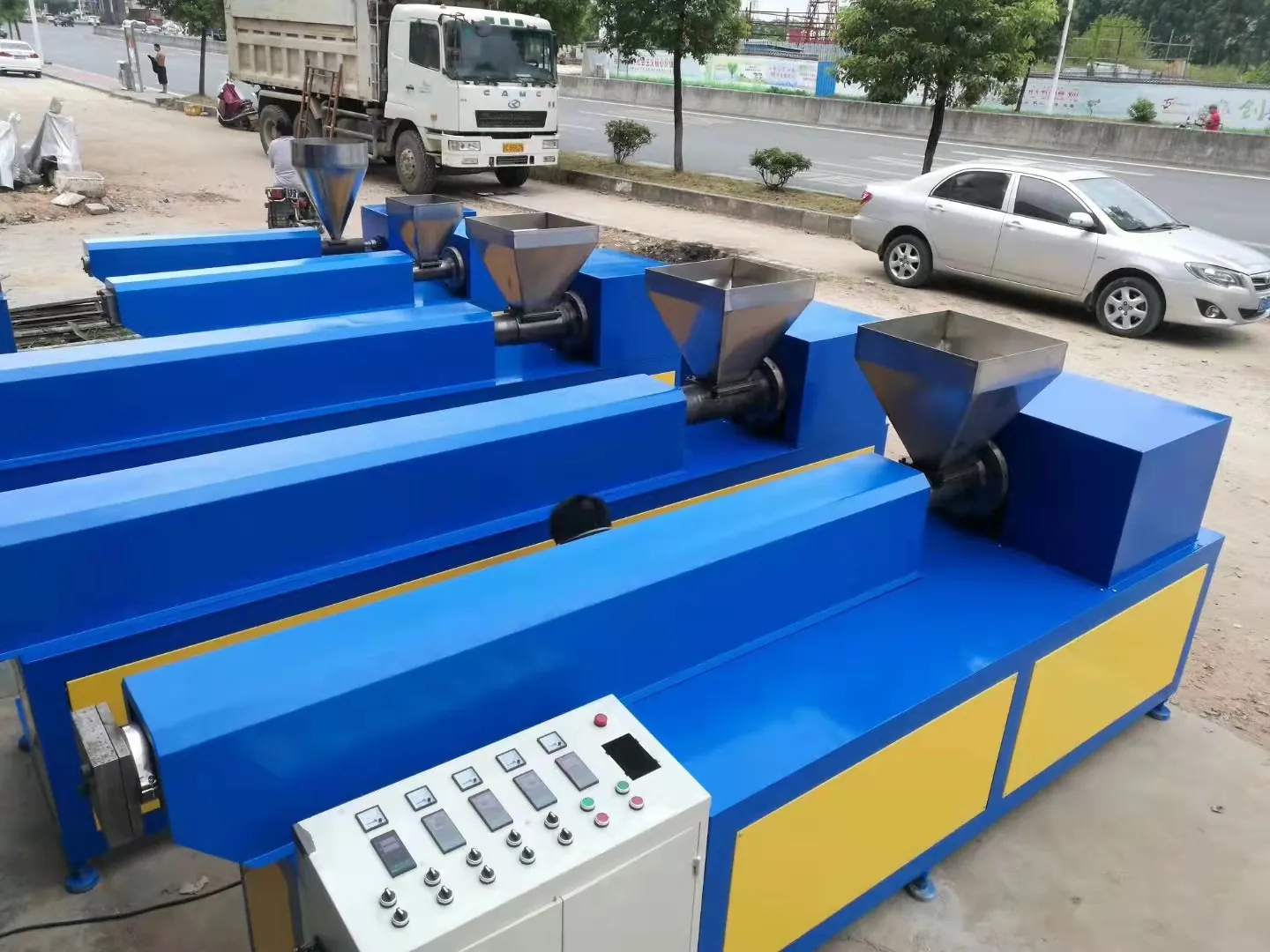 TPE extruder machines ready for delivery