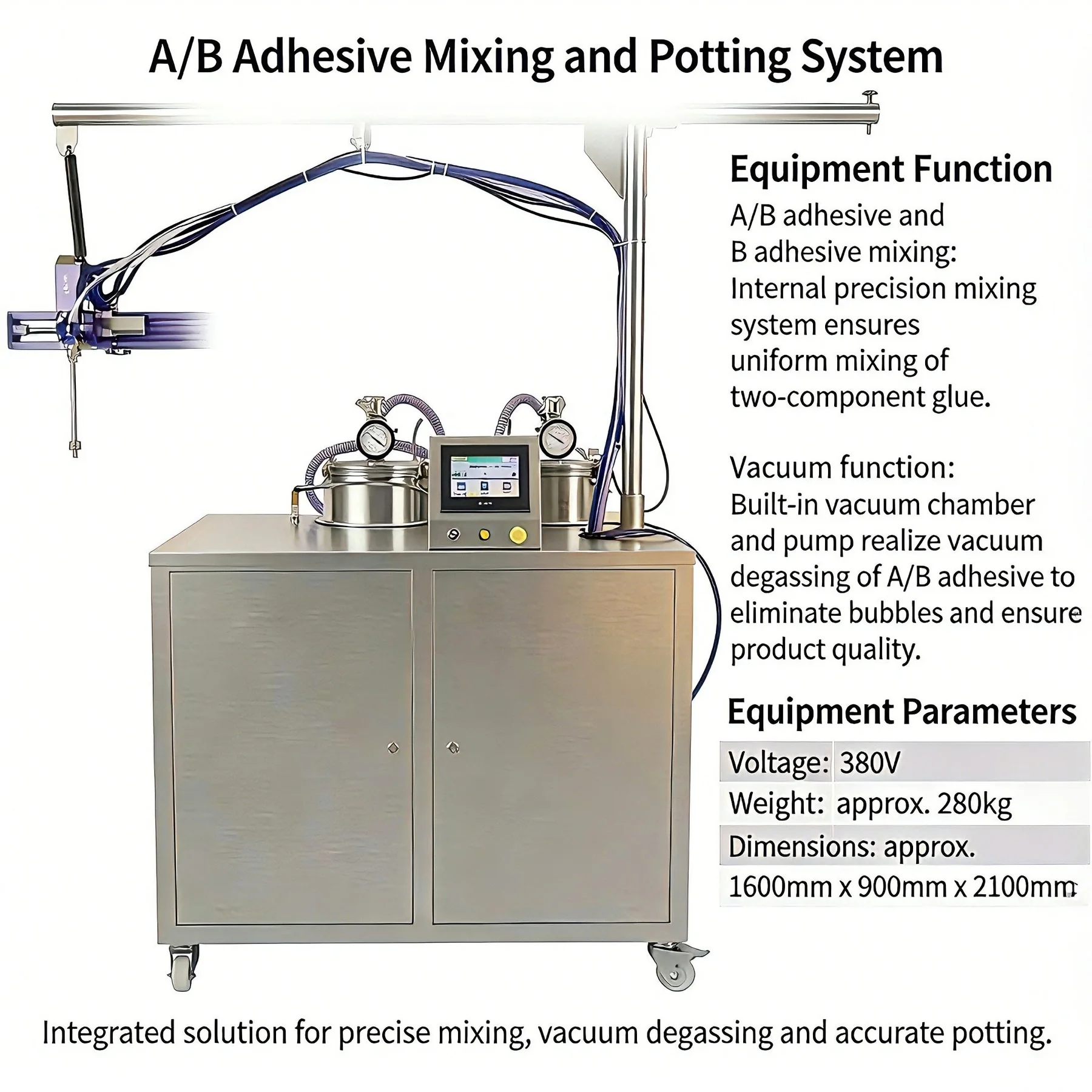 Two-Bucket Liquid Silicone Machine product image 5